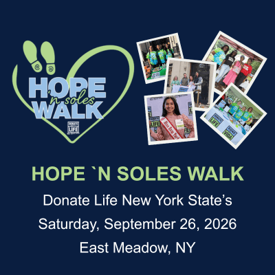 Donate Life NYS Hope `N Sole Walk