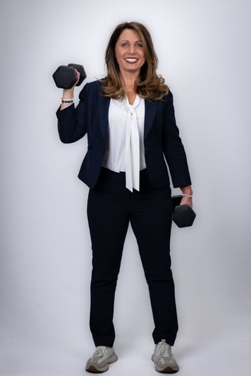 Holding Weights Headshot