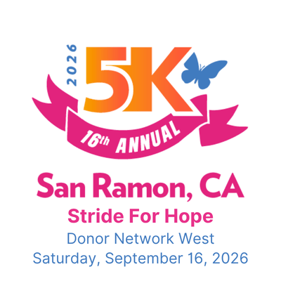 Donor Network West Stride For Hope San Ramon Location